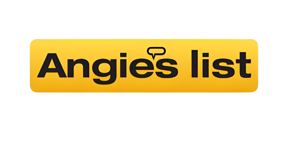 Angi’s List logo in a yellow rounded rectangle with black text, representing a trusted platform for verified home service reviews and professional listings